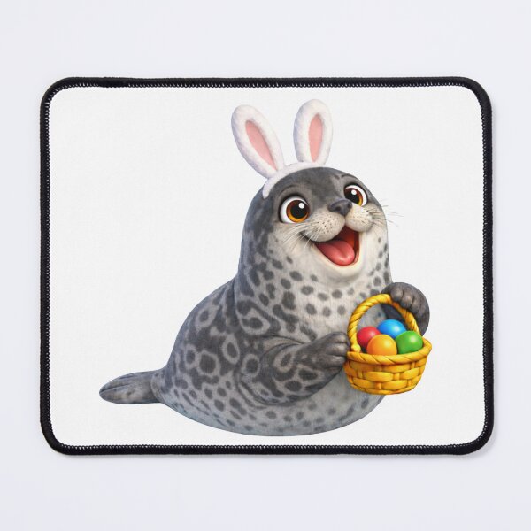 Item preview, Ringed Seal Easter Bunny designed and sold by Sillytoe.