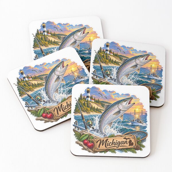 Item preview, Michigan Hunting & Fishing designed and sold by Whimspired By Paxx.