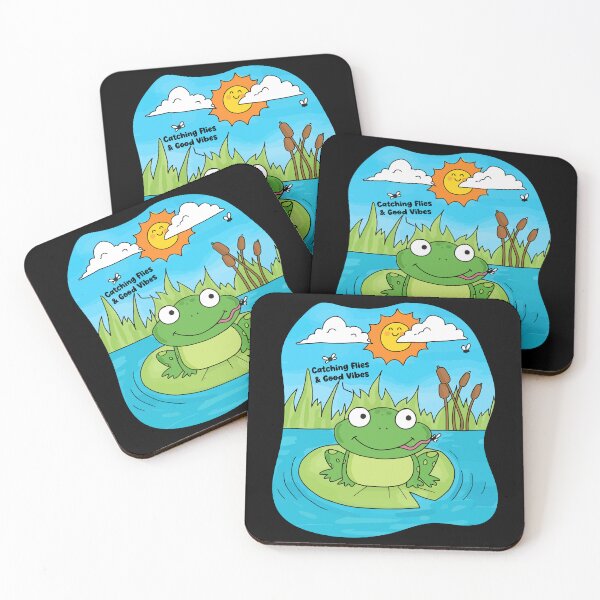 Item preview, Froggy Pond Good Vibes designed and sold by NestifyHubStudio.