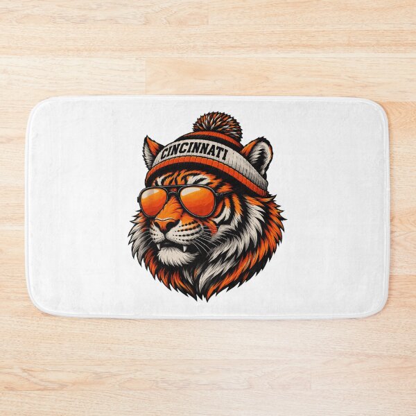 Item preview, Cool Tiger with City Beanie designed and sold by ashyrabramlet.