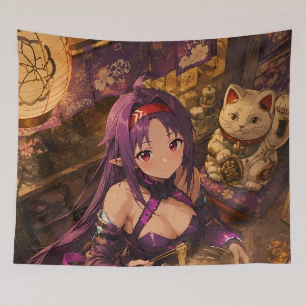 Item preview, Yuuki Sword Art Online Cozy Ramen Break designed and sold by mildaclairmo.