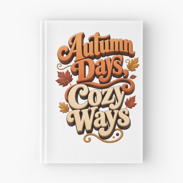 Item preview, Autumn Days, Cozy Ways | Cute Fall Design for Women | Cozy Autumn Gift designed and sold by PrintSparkDesigns.