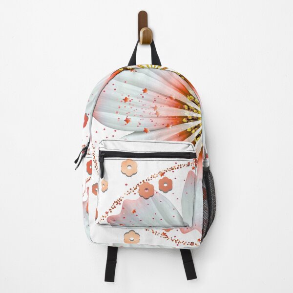 Item preview, Glowing Peach and White Floral Mandala - Part of a 6-Color Collection designed and sold by MinimalAurashop.