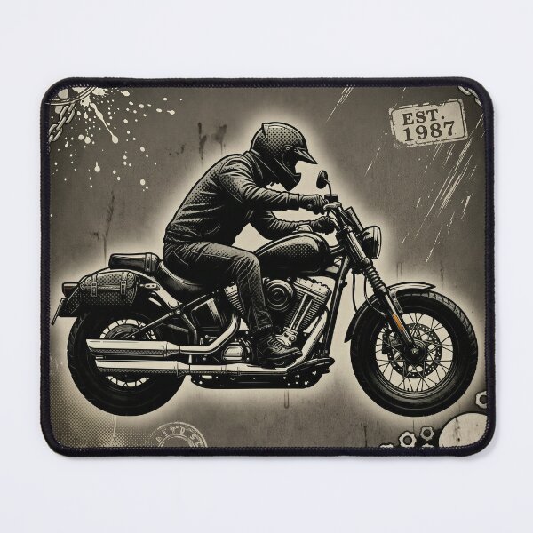 Item preview, Motorcycle Rider Grunge Streetwear T-Shirt designed and sold by DIUMERI.