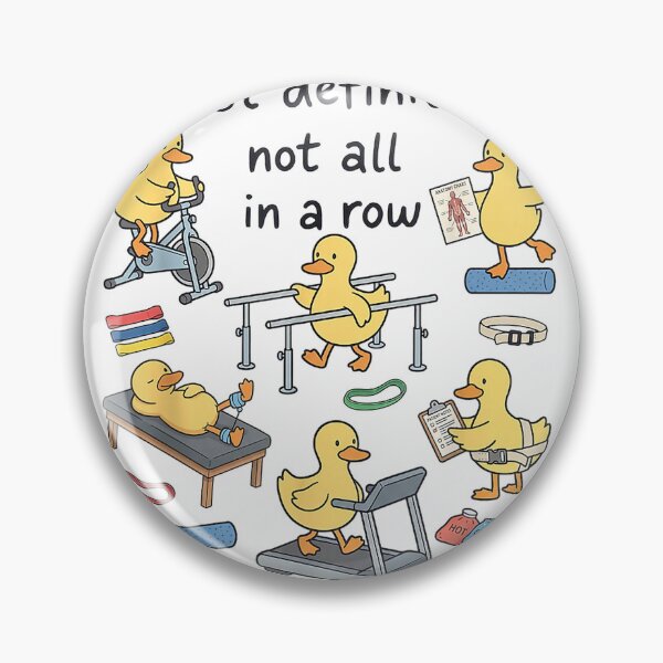 Item preview, Funny Physical Therapist Ducks Not in a Row PT PTA OT T-Shirt designed and sold by HugsPlusCoffee.