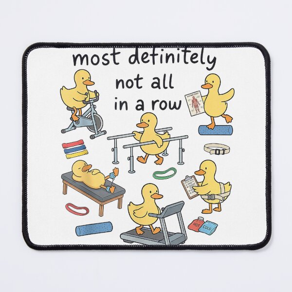 Item preview, Funny Physical Therapist Ducks Not in a Row PT PTA OT T-Shirt designed and sold by HugsPlusCoffee.