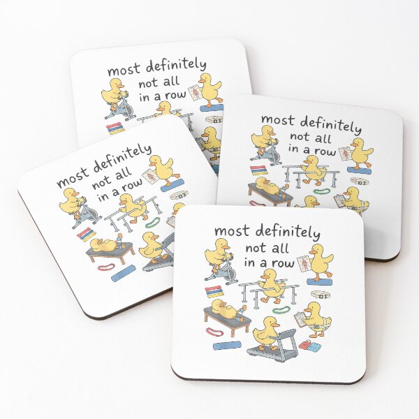 Item preview, Funny Physical Therapist Ducks Not in a Row PT PTA OT T-Shirt designed and sold by HugsPlusCoffee.