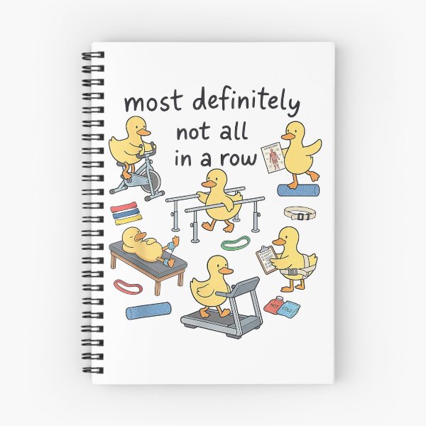 Item preview, Funny Physical Therapist Ducks Not in a Row PT PTA OT T-Shirt designed and sold by HugsPlusCoffee.