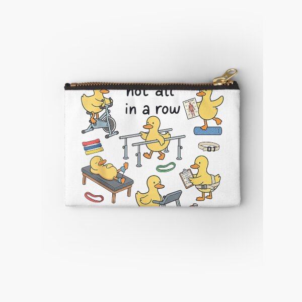Item preview, Funny Physical Therapist Ducks Not in a Row PT PTA OT T-Shirt designed and sold by HugsPlusCoffee.