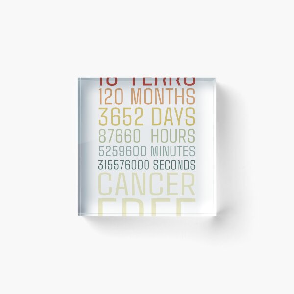 Item preview, 10 Years Cancer Free Survivor Milestone designed and sold by NosandEdgy.
