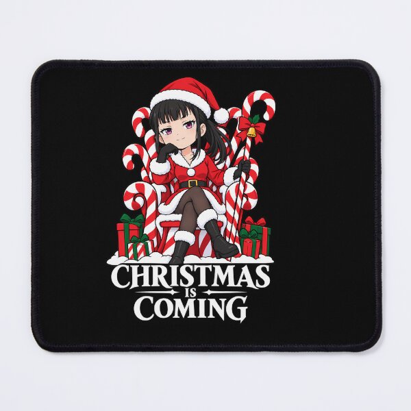 Item preview, Maki Oze Fire Force Christmas Candy Cane Throne designed and sold by mildaclairmo.