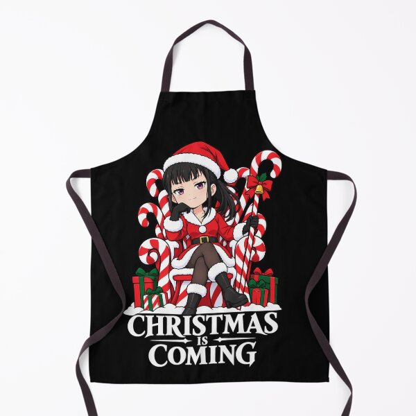 Item preview, Maki Oze Fire Force Christmas Candy Cane Throne designed and sold by mildaclairmo.