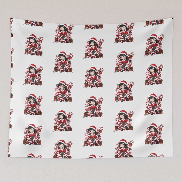 Item preview, Maki Oze Fire Force Christmas Candy Cane Throne designed and sold by mildaclairmo.