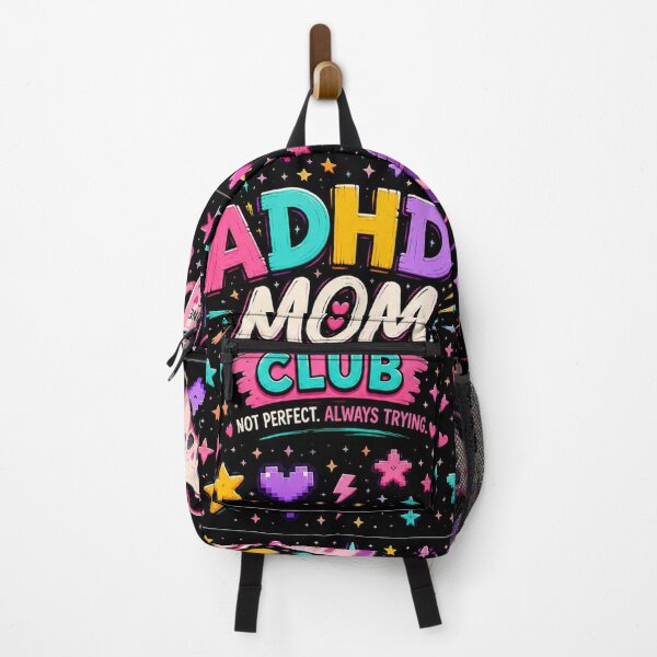 Item preview, ADHD Mom Club – Neurodivergent Gamer Mom, Caffeine & Chaos designed and sold by CollectionsJEm.