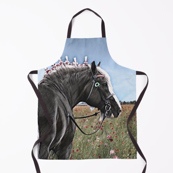 Item preview, CLYDESDALE AND POPPIES, LOOKS GREAT ON WALL DECOR designed and sold by Barbara Jean Photo Art And Design.