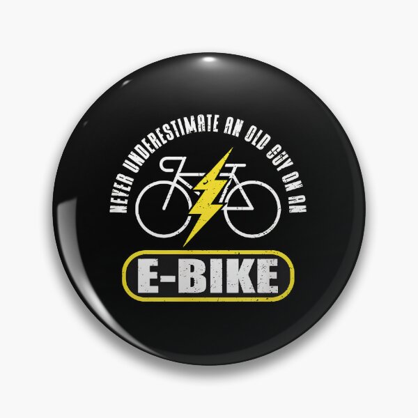 Item preview, Old Guy Electric Bike Retro Bolt Graphic designed and sold by PaigeProc.