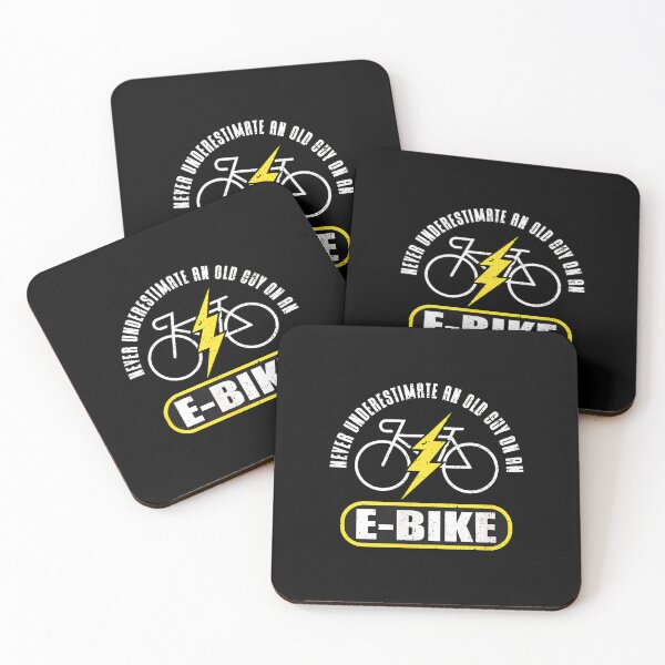 Item preview, Old Guy Electric Bike Retro Bolt Graphic designed and sold by PaigeProc.