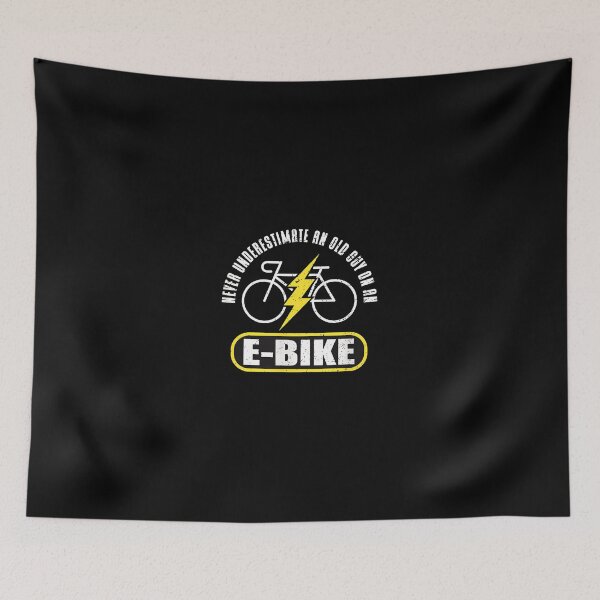Item preview, Old Guy Electric Bike Retro Bolt Graphic designed and sold by PaigeProc.
