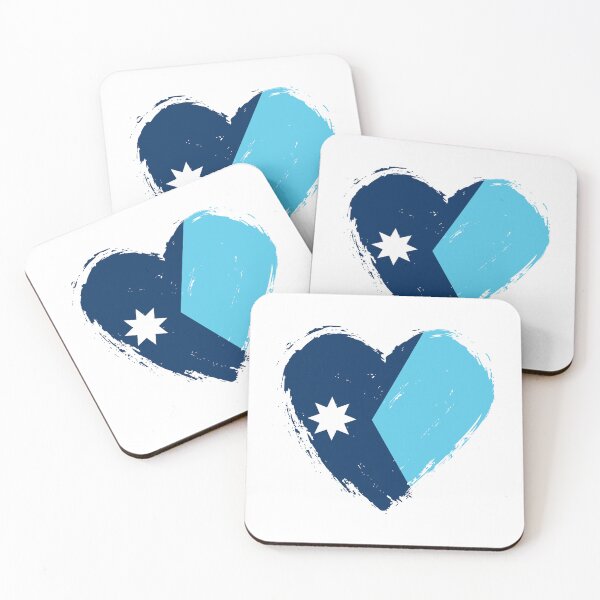 Item preview, Distressed Minnesota Flag Heart MN designed and sold by shitpostee.