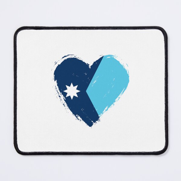 Item preview, Distressed Minnesota Flag Heart MN designed and sold by shitpostee.
