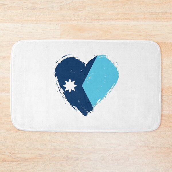 Item preview, Distressed Minnesota Flag Heart MN designed and sold by shitpostee.