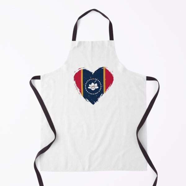 Item preview, Distressed Mississippi Flag Heart MS designed and sold by shitpostee.