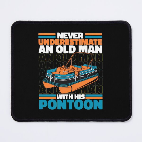 Item preview, Old Man Pontoon Boat Lover Humor designed and sold by JuneMays.