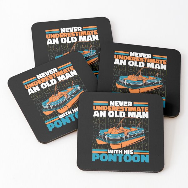 Item preview, Old Man Pontoon Boat Lover Humor designed and sold by JuneMays.