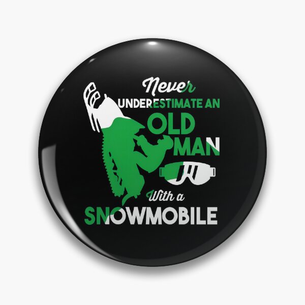 Item preview, Old Man With Snowmobile Gift designed and sold by gaekleleassing.