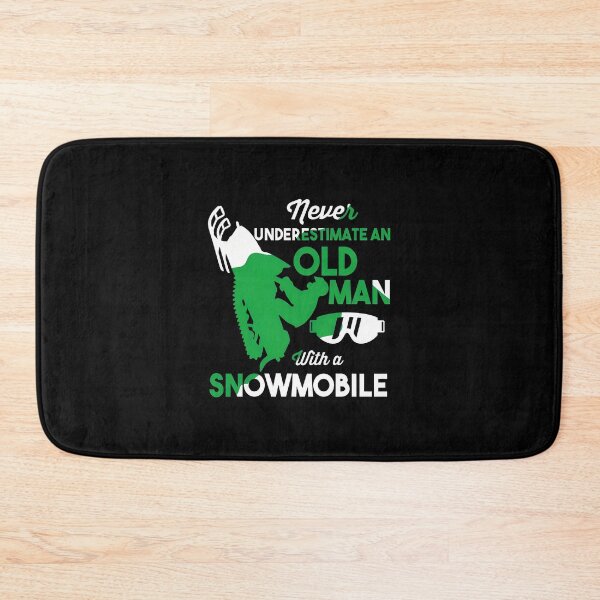 Item preview, Old Man With Snowmobile Gift designed and sold by gaekleleassing.