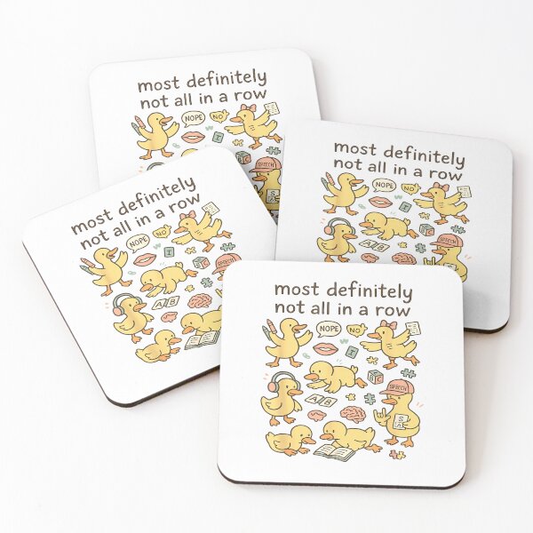Item preview, Funny Speech Therapist SLP SLPA Ducks Not in A Row T-Shirt designed and sold by LoveyBug78.