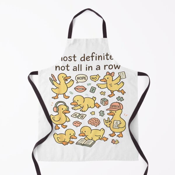 Item preview, Funny Speech Therapist SLP SLPA Ducks Not in A Row T-Shirt designed and sold by LoveyBug78.