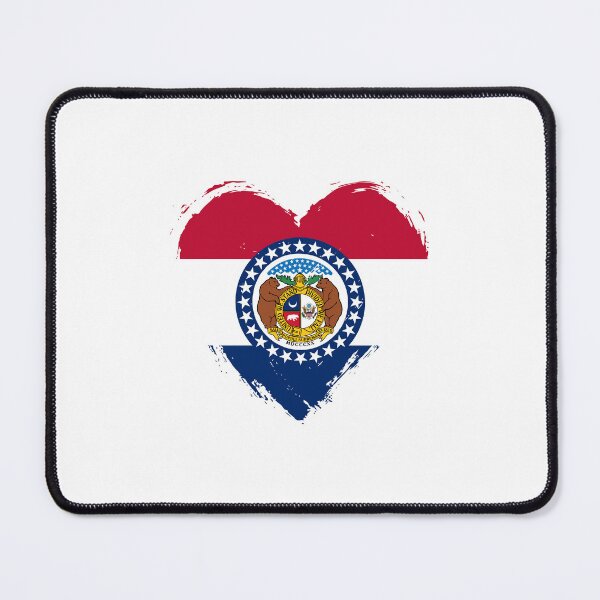 Item preview, Distressed Missouri Flag Heart MO designed and sold by shitpostee.