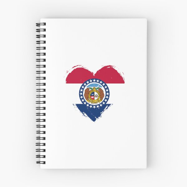 Item preview, Distressed Missouri Flag Heart MO designed and sold by shitpostee.