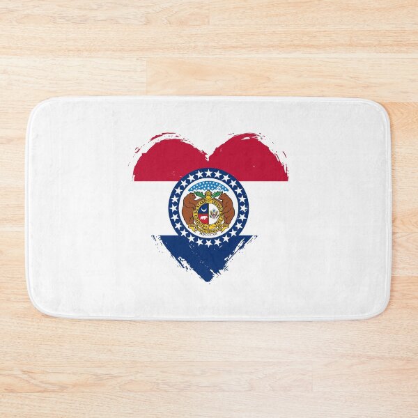 Item preview, Distressed Missouri Flag Heart MO designed and sold by shitpostee.