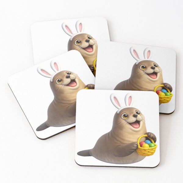 Item preview, Sea Lion Easter Bunny designed and sold by Sillytoe.