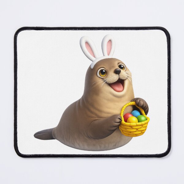 Item preview, Sea Lion Easter Bunny designed and sold by Sillytoe.