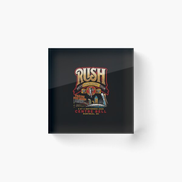 Item preview, RUSH Fifty Something Tour 2026 Bell Centre Montreal QC Sep 2, 4, 2026  designed and sold by ZerodawgGraffi.