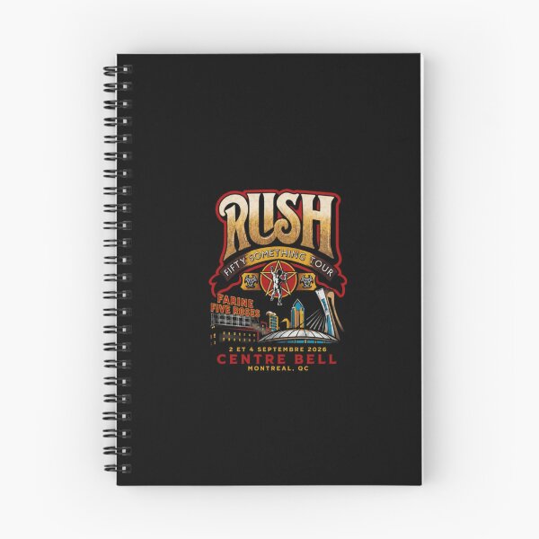 Item preview, RUSH Fifty Something Tour 2026 Bell Centre Montreal QC Sep 2, 4, 2026  designed and sold by ZerodawgGraffi.