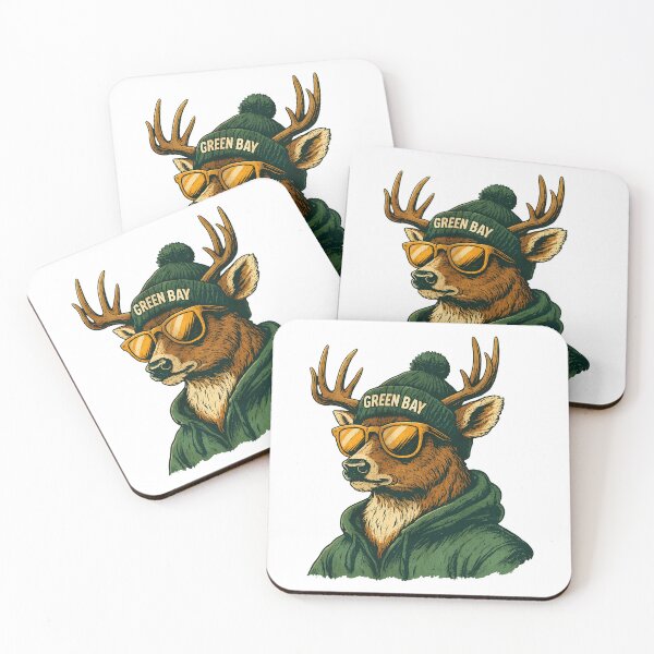 Item preview, Cool Deer Winter Sports Hat Sunglasses Art designed and sold by kalyiahboitel.