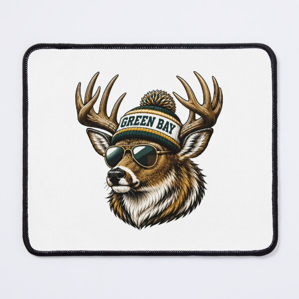 Item preview, Cool Deer Green Bay Vintage Style  designed and sold by ashyrabramlet.