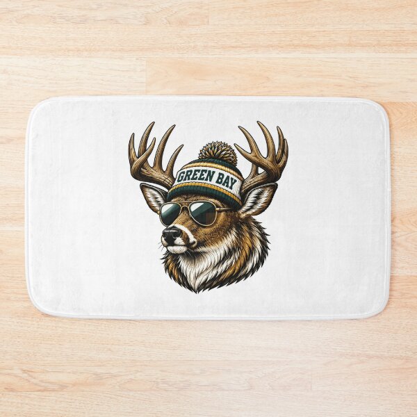 Item preview, Cool Deer Green Bay Vintage Style  designed and sold by ashyrabramlet.