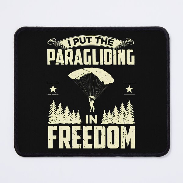Item preview, Paragliding Freedom Vintage Adventure Graphic designed and sold by AvahBarnes.