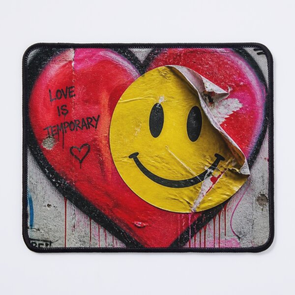 Item preview, Love Is Temporary Street Heart designed and sold by Lespribos .