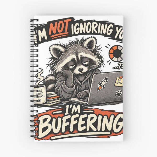 Item preview, I’m Not Ignoring You I’m Buffering designed and sold by Joniba-Svz.