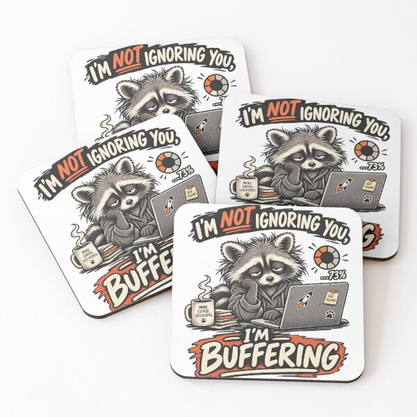 Item preview, I’m Not Ignoring You I’m Buffering designed and sold by Joniba-Svz.