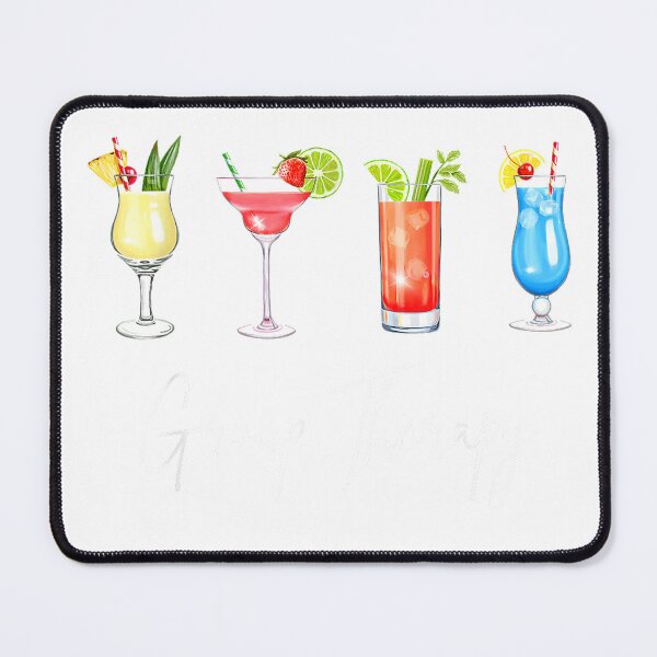 Item preview, Group Therapy Funny Girls Night Out Cocktail T-Shirt designed and sold by Stickerbynp1.