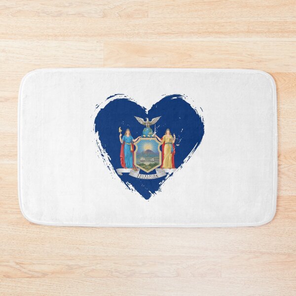 Item preview, Distressed New York Flag Heart NY designed and sold by shitpostee.