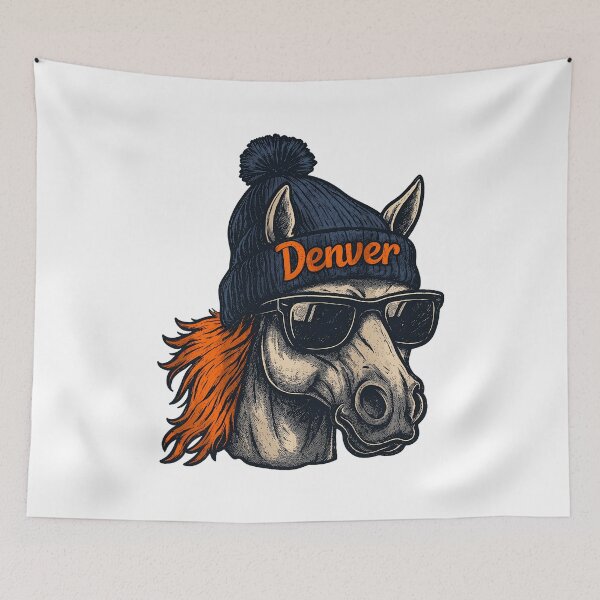 Item preview, Cool Horse Beanie Sunglasses Retro  designed and sold by kalyiahboitel.