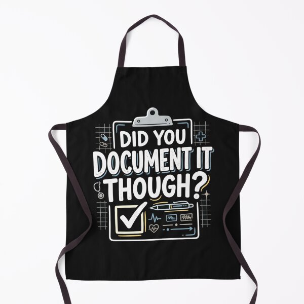Item preview, Did You Document It Though? – Healthcare Charting Humor designed and sold by Mirgonhood.